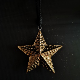 Borsetta a Fiori, Acrilico, Glitter Champagne, 10 cm