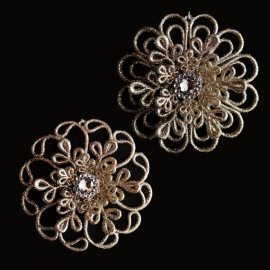 Fiore con Gemma, Acrilico,...