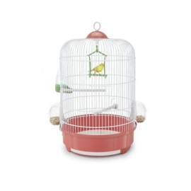 Gabbia Milly Bianco/Pesca 