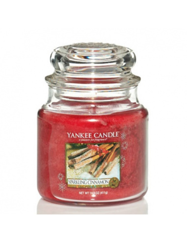  YANKEE CANDLE Yankee Candle Home Inspiration fragranza  Apple Cinnamon Cider (sidro alla mela e cannella) candela g