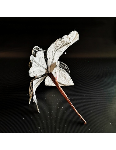 Pick Farfalla, Argento, Glitter...