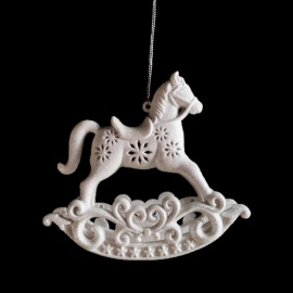 Foglia Bordi Lisci in metallo, Argento, 13,5 cm