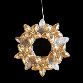 Corona di Fiori, Acrilico,... 2