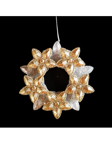 Sonaglio con Fiocco, Argento, 9 cm