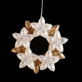 Corona di Fiori, Acrilico,...