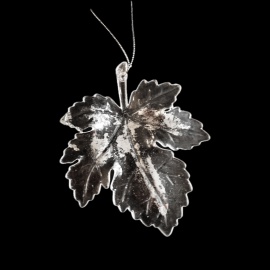 Fenicottero, Acrilico, Glitter Azzurro, 15 cm