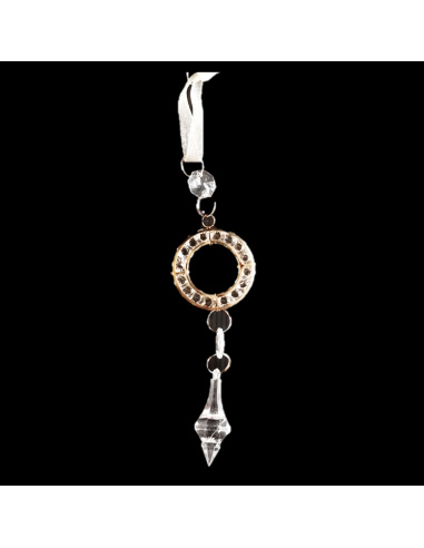 Pendente Dorato con Pietrine...