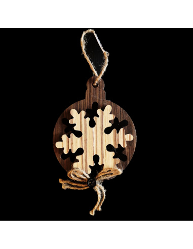 Etichetta con Immagine, Legno MDF, 7x11x1 cm, Assortita