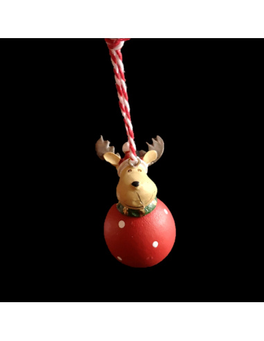 Personaggio su Sfera, Legno, 7 cm, Assortito Personaggio su Sfera, Legno, 7 cm, Assortito