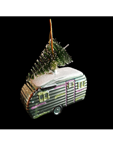 Camper con Albero, 8,6x5 cm, Assortito