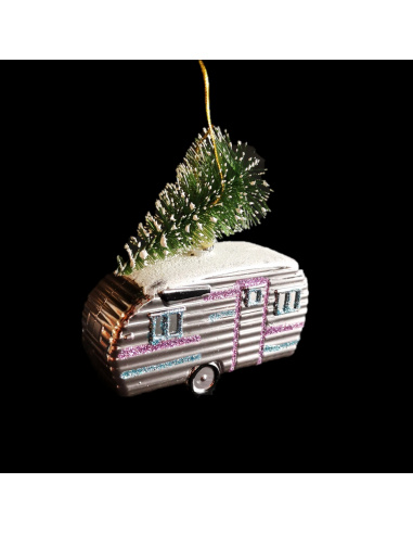 Camper con Albero, 8,6x5 cm, Assortito
