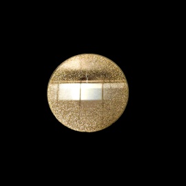 Piatto Specchio, Glitter Oro, 15 cm