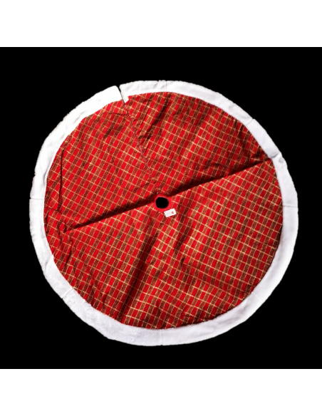 Bicchierino Porta Tealight, Vetro, Stampa Alberi Bianco Opaco, 5,5x6 cm