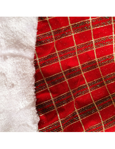 Copribase Albero, Scozzese, 120 cm