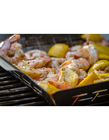 VASSOIOLO GRANDE IN ACCIAIO