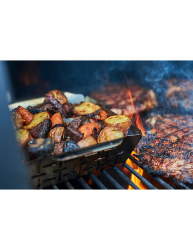 VASSOIOLO GRANDE IN ACCIAIO