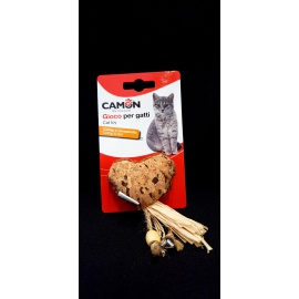 GIOCO PER GATTI CUORE CON SONAGLIO