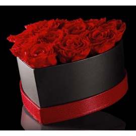 ARS NOVA FLOWER BOX 12 ROSE CHERIE