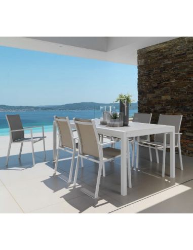 TAVOLO TALENTI MAIORCA BIANCO 200/300