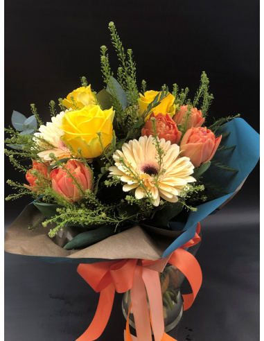 Mazzo di fiori BOX | DOLCI RICORDI DI...