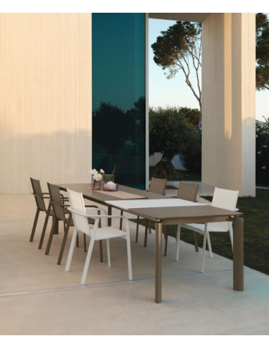 TAVOLO TALENTI MILO 200/260 TORTORA