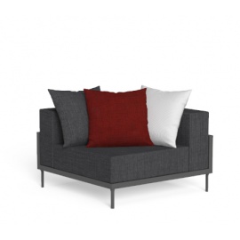 CORNER SOFA MODULARE TALENTI CLEO ALU ANTRACITE