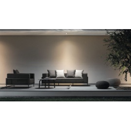 CORNER SOFA MODULARE TALENTI CLEO ALU ANTRACITE 2