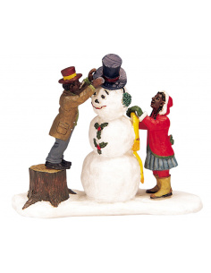 DRESSING MR. SNOWMAN