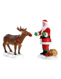 REINDEER TREATS, SET OF 2