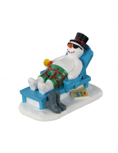 RELAXING SNOWMAN