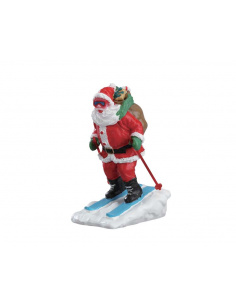 SANTA SKIER