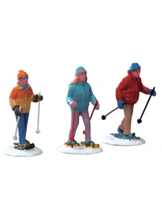 SNOWSHOE WALKERS, SET OF 3