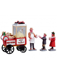 POPCORN SELLER, SET OF 4