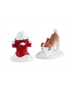SNOW HYDRANT, SET OF 2