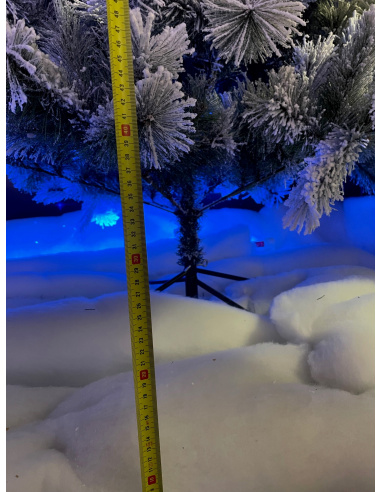 Albero di Natale Innevato 120cm GAVIA FIOCCATO