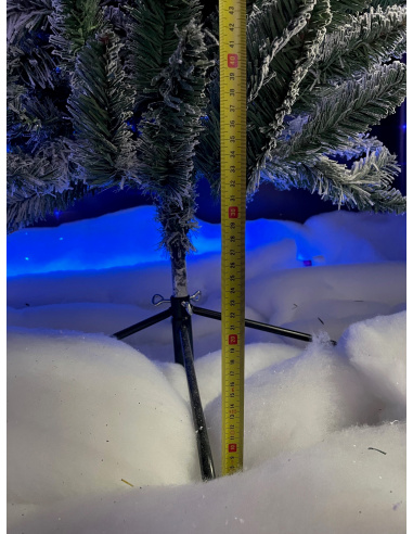 Albero di Natale Innevato Slim 180cm SIUSI FIOCCATO