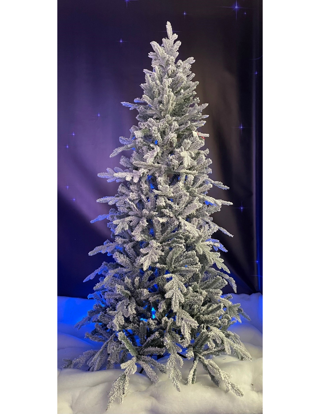 Glitterato di CORVATSCH Natale Albero 180cm
