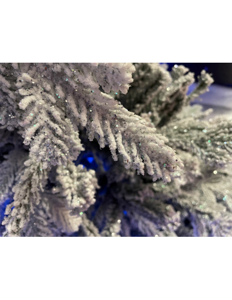 Albero di 180cm Natale CORVATSCH Glitterato