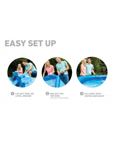 INTEX PISCINA EASY SET 457*122 CM