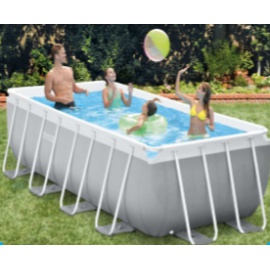 INTEX PISCINA PRISMA METAL FRAME 400x200x100