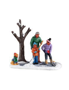 SHOVELING THE DRIVEWAY