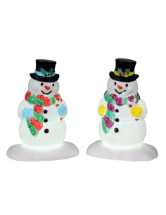 HOLLY HAT SNOWMAN