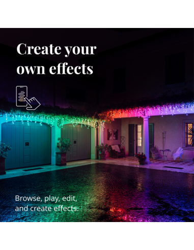 Twinkly Icicle 190 Led RGB