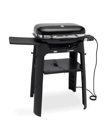 WEBER LUMIN COMPACT CON STAND BLACK
