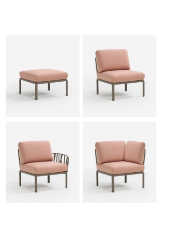 Nardi Komodo modulo centrale tortora