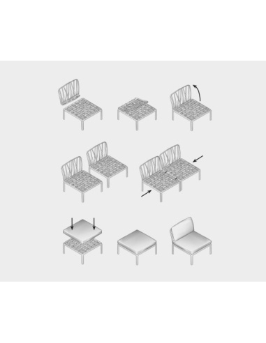 Nardi Komodo elemento laterale dx/sx...