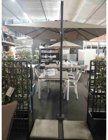 OMBRELLONE MINIROMA 2,5X2,5 M. TORTORA