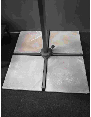 OMBRELLONE MAXI ROMA 3X4 M. ANTRACITE...