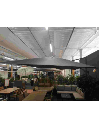 OMBRELLONE MAXI ROMA 3X4 M. ANTRACITE...