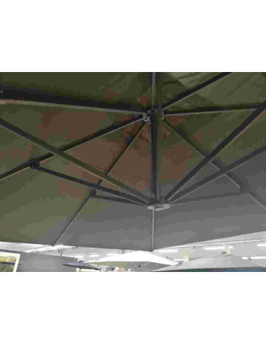 OMBRELLONE MAXI ROMA 3X4 M. ANTRACITE...